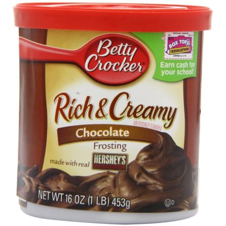 Betty Crocker Chocolate Rich & Creamy Frosting, 8 Count