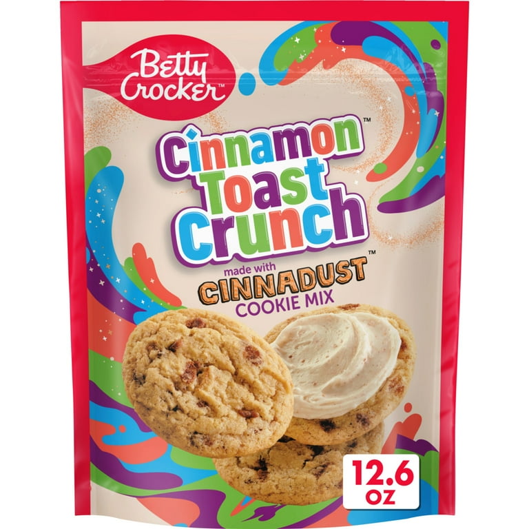 Betty Crocker Easy Baking Cinnamon Dust Cereal Cookie Mix, 12.6 oz