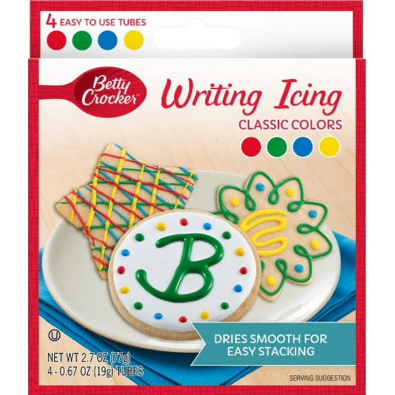Betty Crocker Classic Colors Writing Icing