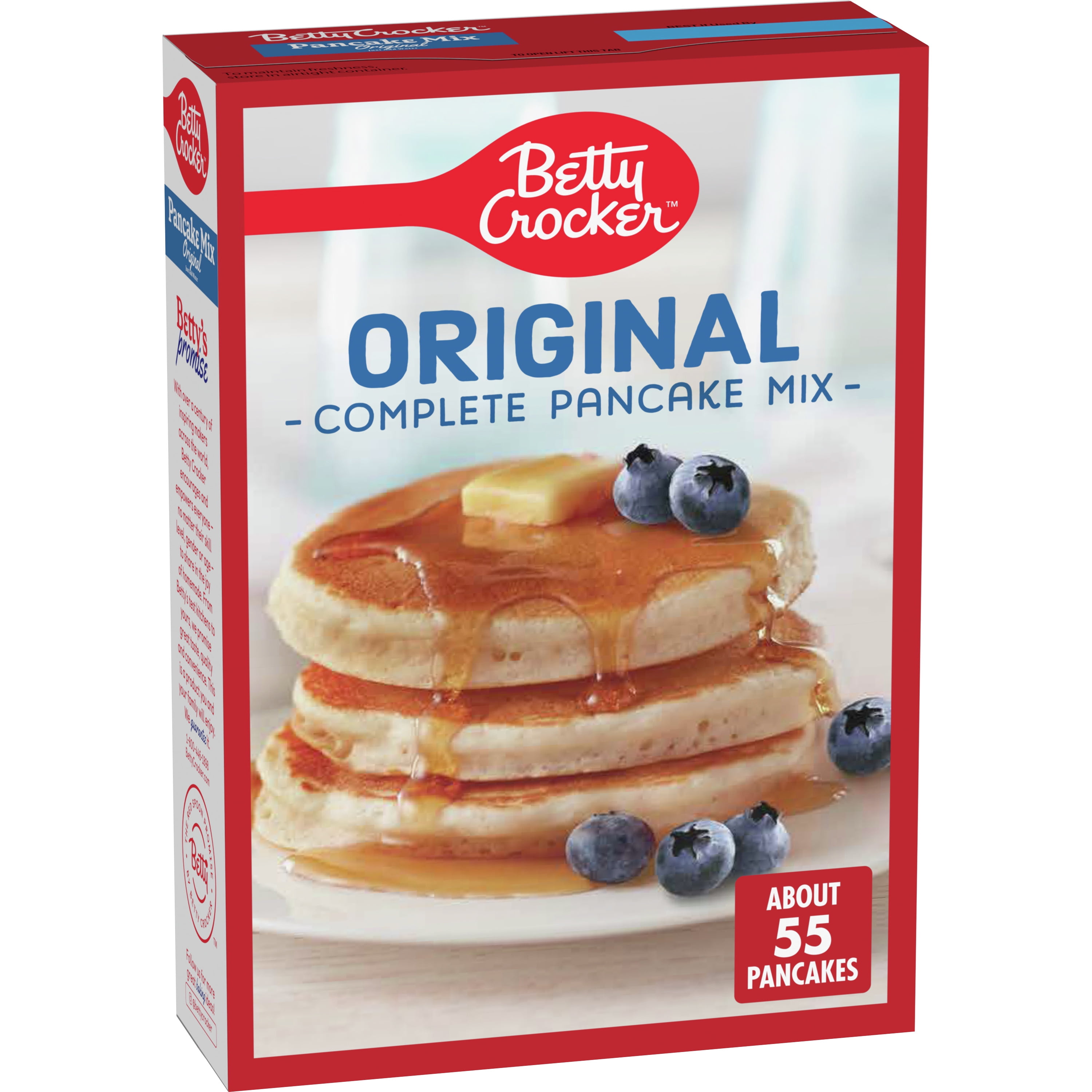 Betty Crocker Original Complete Pancake Mix, Just Add Water, 37 oz