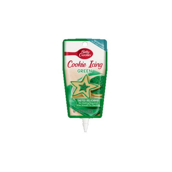 Betty Crocker Cookie Icing - Green 7 oz - Pack of 2