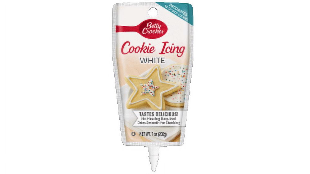 Betty Crocker Cookie Icing - White 7 oz - Pack of 2 - Walmart.com
