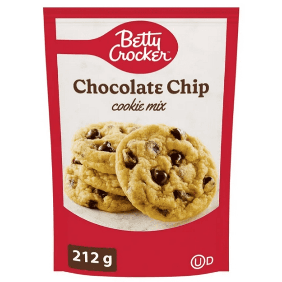Betty Crocker Cookie Mix, Chocolate Chip, 212g