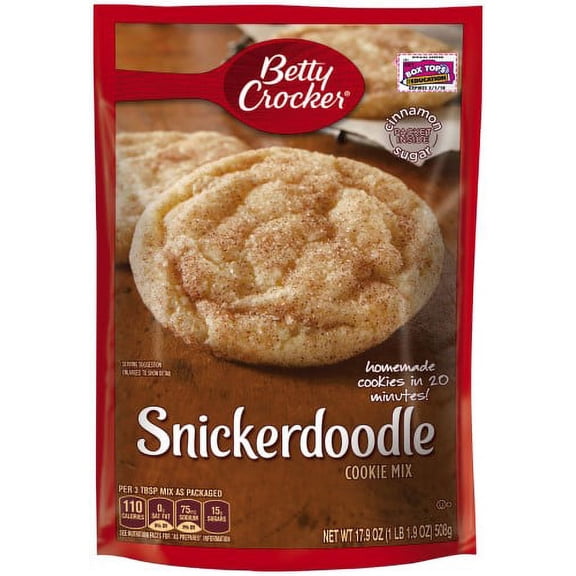 Betty Crocker  Cookie Mix Snickerdoodle (Pack of 24)