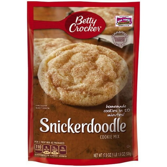 Betty Crocker Cookie Mix Snickerdoodle