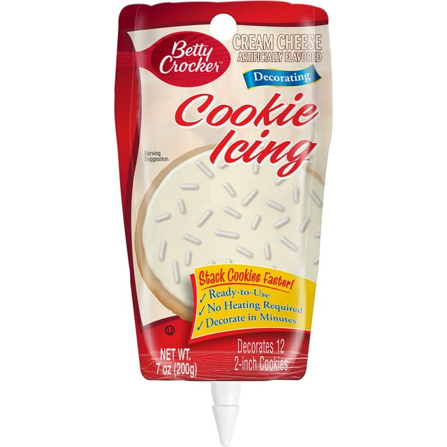 Betty Crocker Cream Cheese Cookie Icing, 7 oz