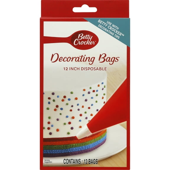 Betty Crocker, Decorating Bags Disposable
