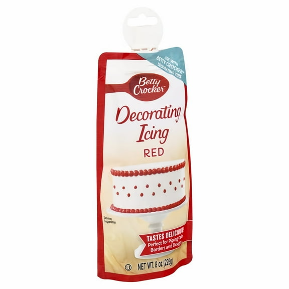 Betty Crocker Decorating Icing Red 8 oz