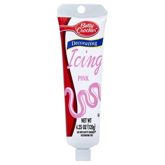 Betty Crocker Decorating Tube Vanilla Icing, 4.25oz Bag