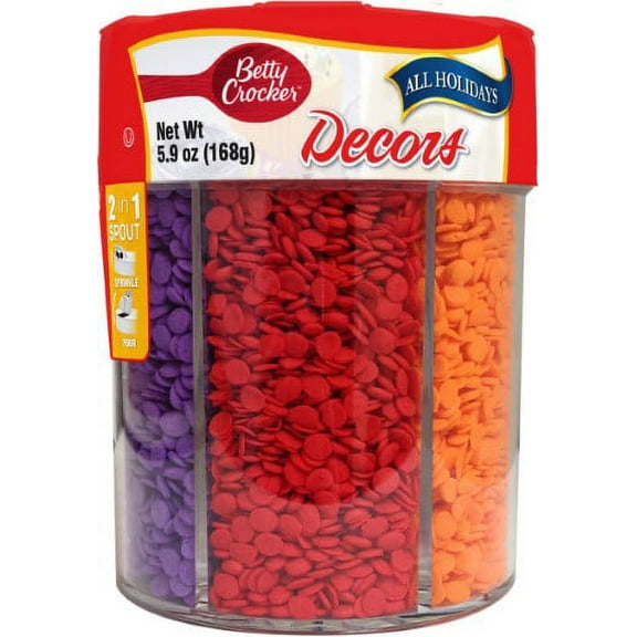 Betty Crocker Decors 6-Cell (Pack of 24)