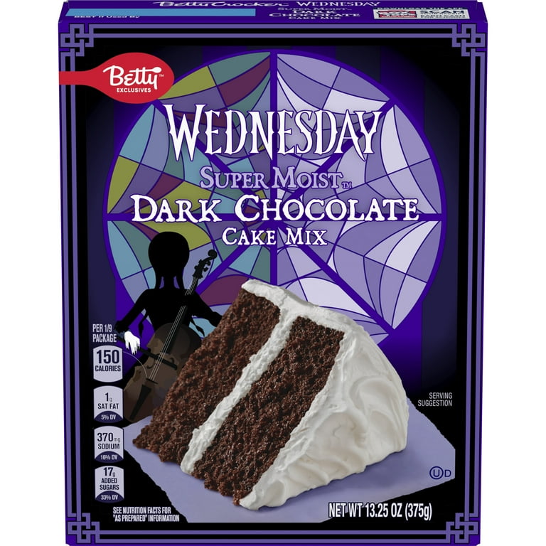 Betty Exclusives Wednesday Super Moist Dark Chocolate Cake Mix