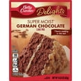 thumbnail image 1 of Betty Crocker Delights Super Moist German Chocolate Cake Mix, 15.25 oz., 1 of 10