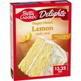 thumbnail image 1 of Betty Crocker Delights Super Moist Lemon Cake Mix, 13.25 oz. (Pack of 2), 1 of 1