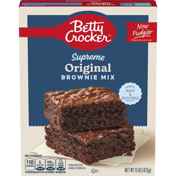 Betty Crocker Delights Supreme Original Brownie Mix