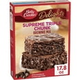 thumbnail image 1 of Betty Crocker Delights Triple Chunk Supreme Brownie Mix 17.8 oz Box (Pack of 24), 1 of 1