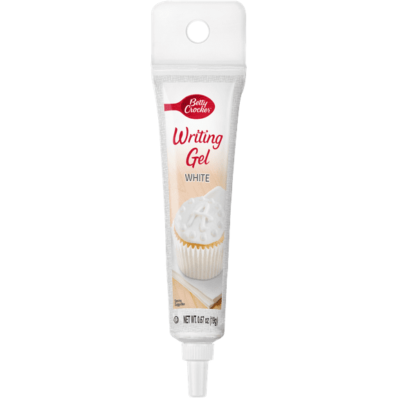 Betty Crocker Dessert Decorating Writing Gel, White, 0.67 Ounces