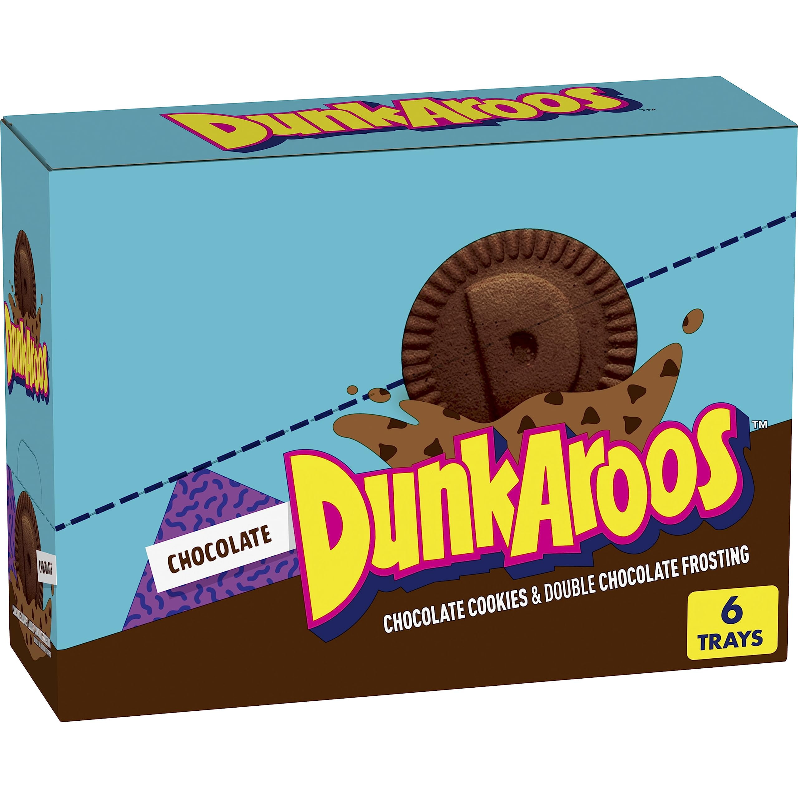 Betty Crocker Dunkaroos Chocolate Cookies And Double Chocolate Frosting