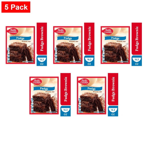 Betty Crocker Favorites Fudge Brownie Mix 16.3 oz - 5 Pack