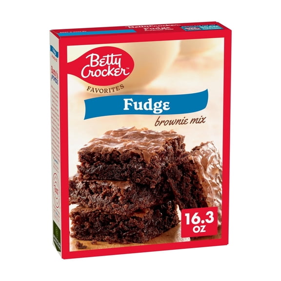 Betty Crocker Favorites Fudge Brownie Mix Family Size 16.3 oz (Pack of 4)