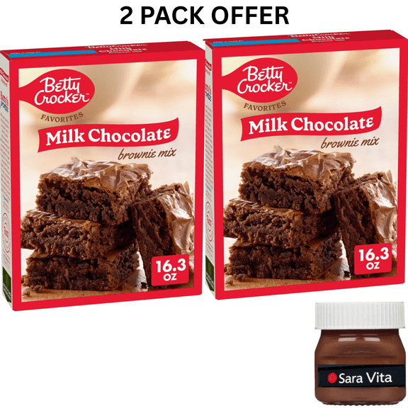 Betty Crocker Favorites Milk Chocolate Brownie Mix, 16.3 oz