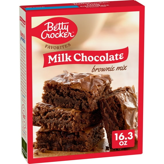 Betty Crocker Favorites Milk Chocolate Brownie Mix, Holiday Baking, 16.3 oz