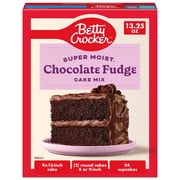 Betty Crocker Favorites Super Moist, Chocolate Fudge, Cake Mix, 13.25 oz