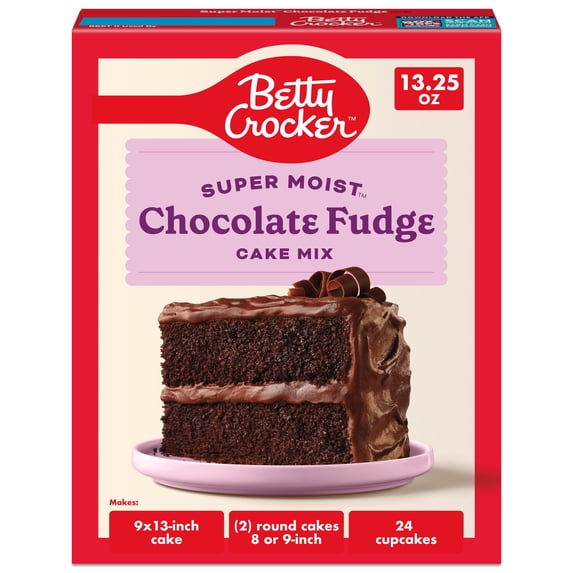 Betty Crocker Favorites Super Moist, Chocolate Fudge, Cake Mix, 13.25 oz
