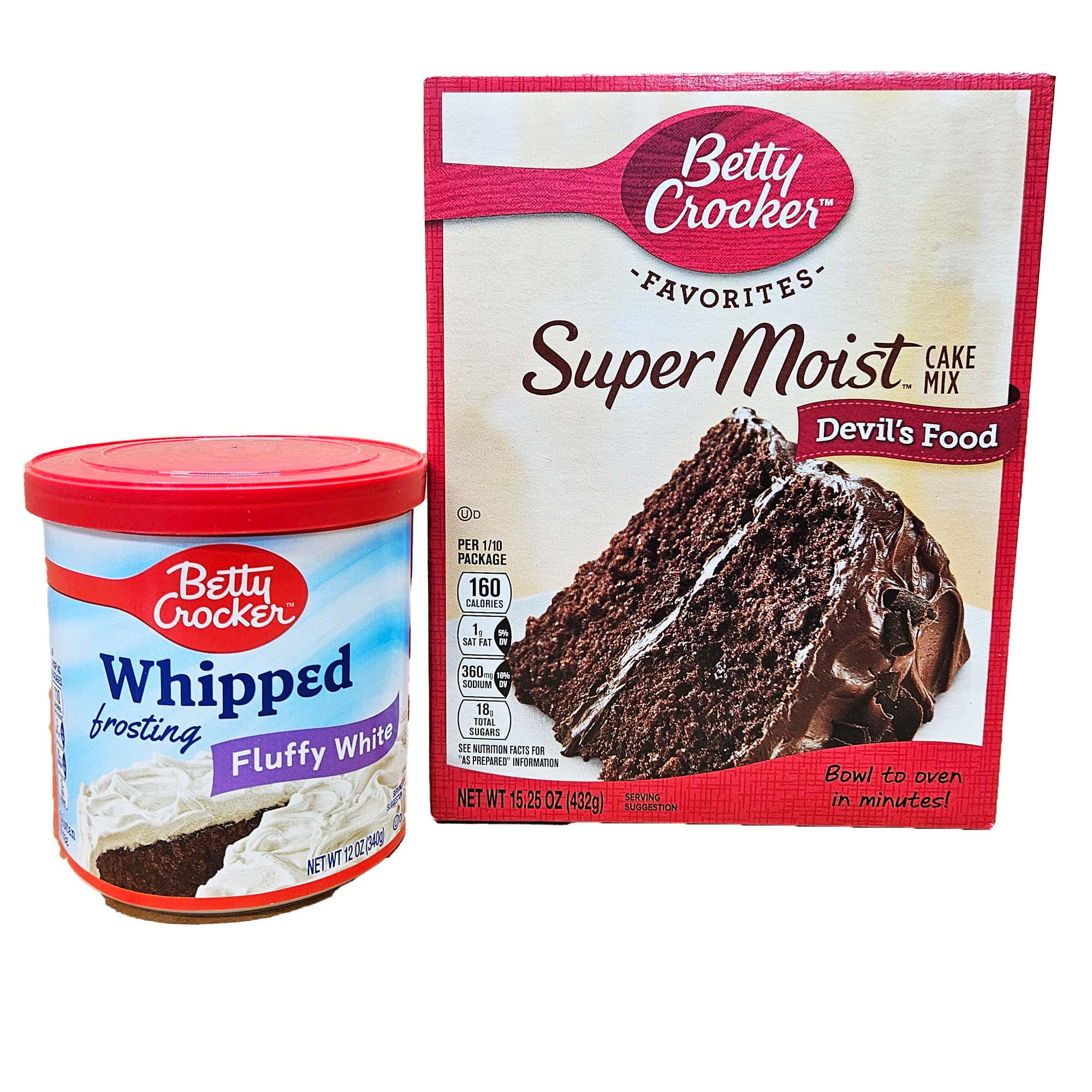Betty Crocker Favorites Super Moist Devil's Food Cake Mix, 13.25