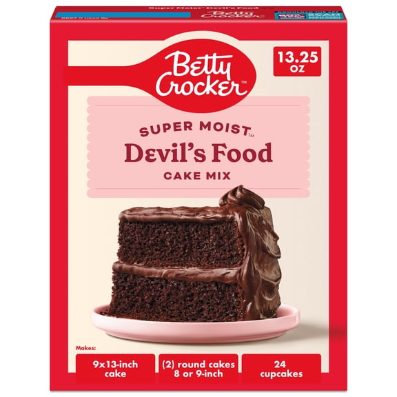 Betty Crocker Favorites Super Moist, Devil's Food, Cake Mix, 13.25 oz