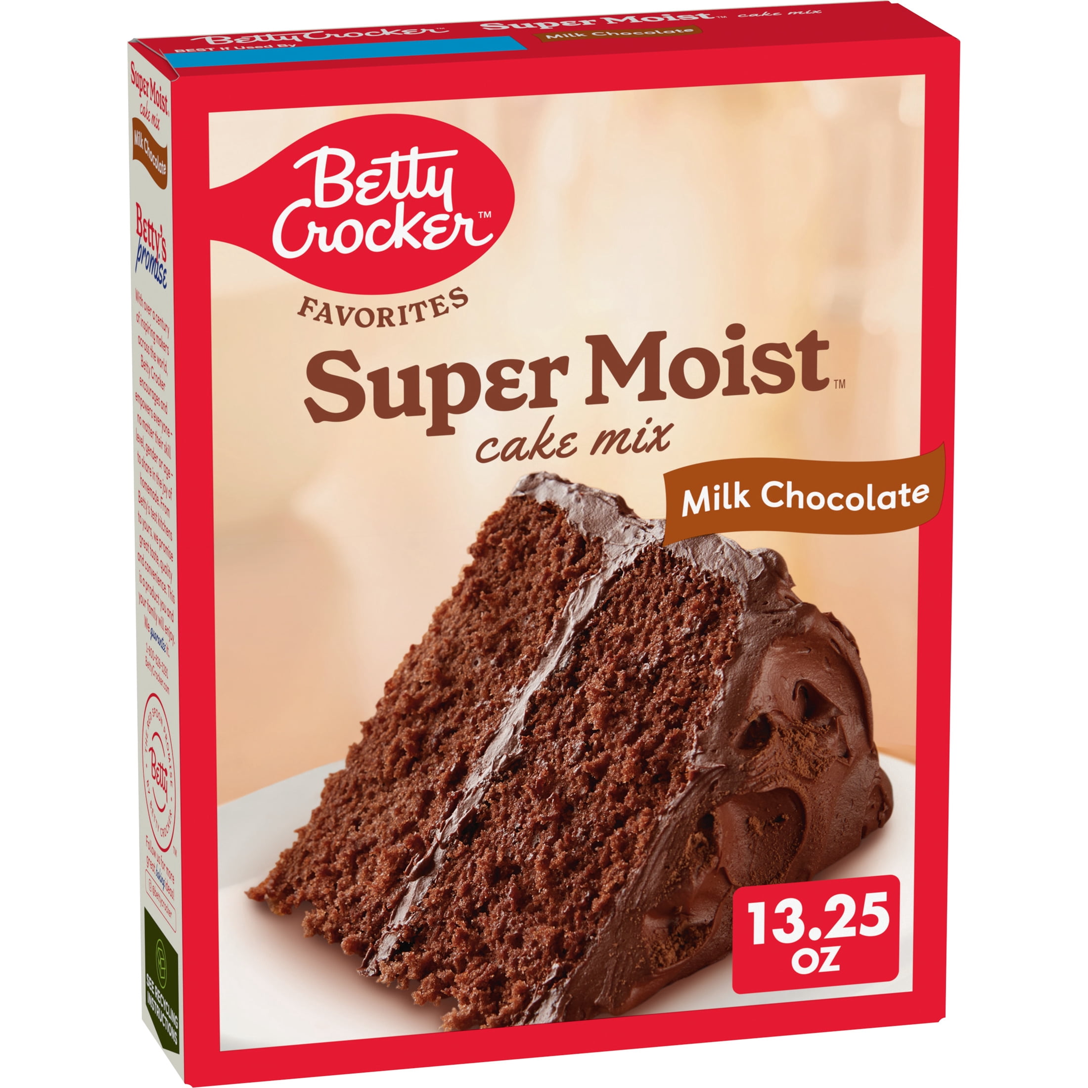 Betty Crocker Favorites Super Moist, Milk Chocolate, Cake Mix, 13.25 oz