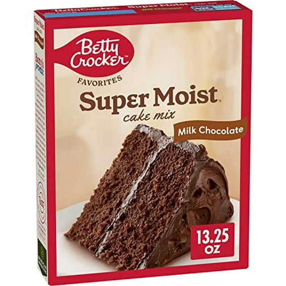 Betty Crocker Favorites Super Moist Milk Chocolate Cake Mix (Pack of 18)