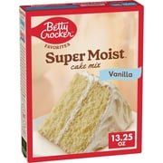 Betty Crocker Favorites Super Moist Vanilla Flavored Cake Mix, 13.25 oz