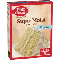Betty Crocker Favorites Super Moist Vanilla Flavored Cake Mix, 13.25 oz