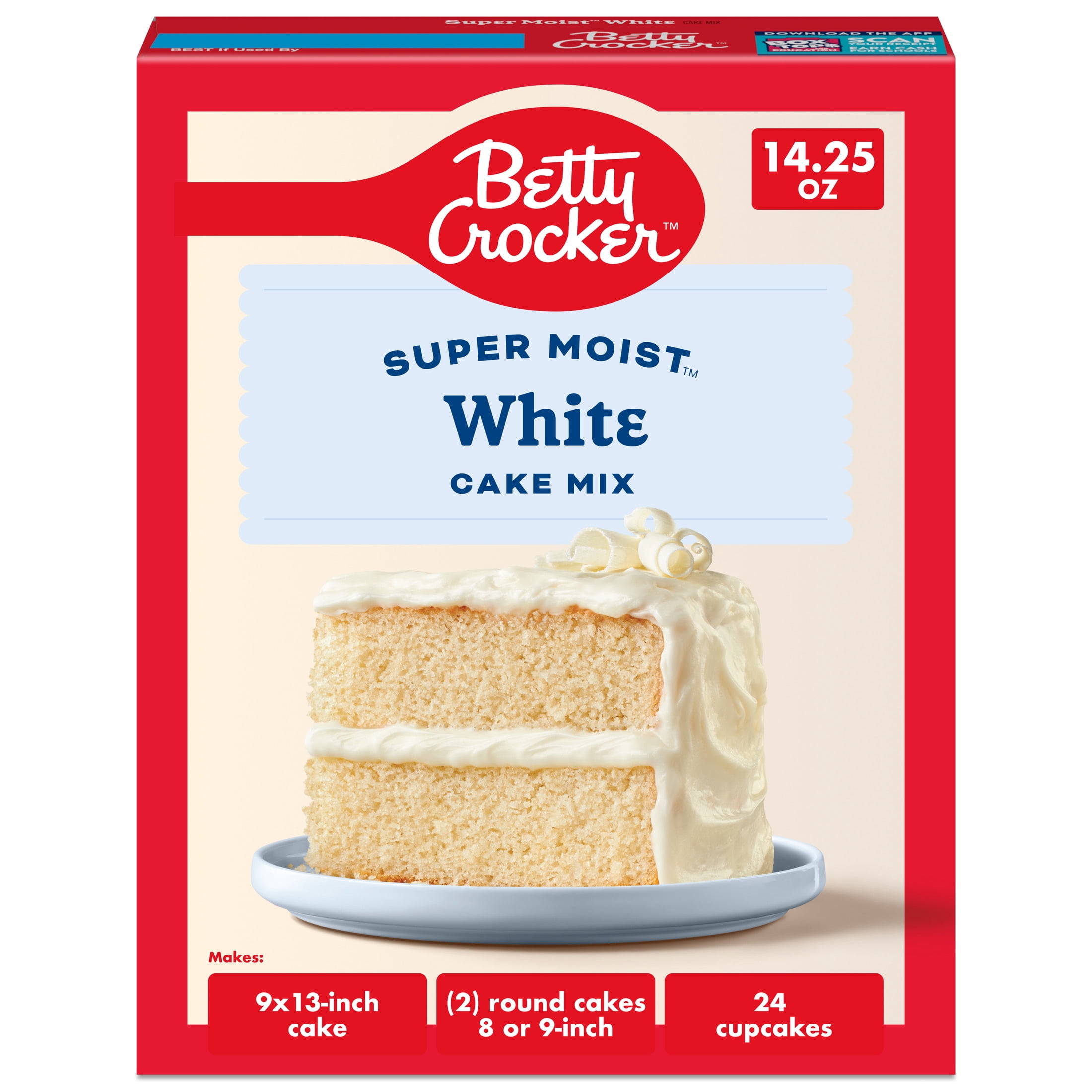 Betty Crocker Favorites Super Moist White Cake Mix, 14.25 oz