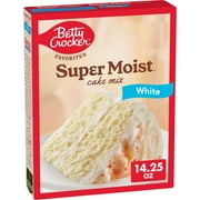 Betty Crocker Favorites Super Moist White Cake Mix, Holiday Baking, 14.25 oz