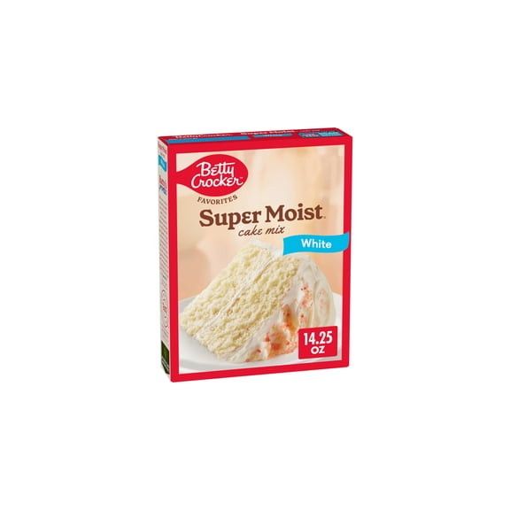Betty Crocker Favorites Super Moist White Cake Mix (Pack of 4)