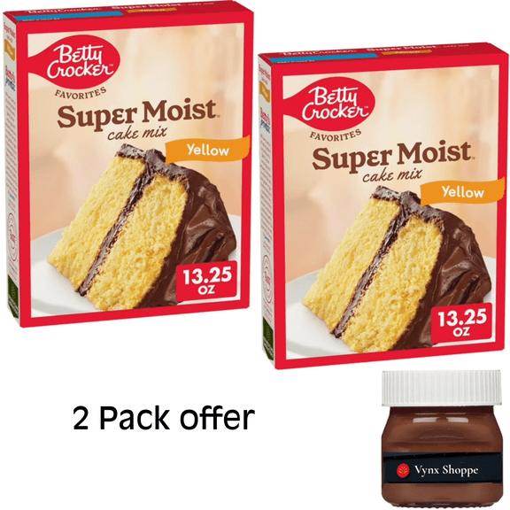 Betty Crocker Favorites Super Moist Yellow Cake Mix, 13.25 oz