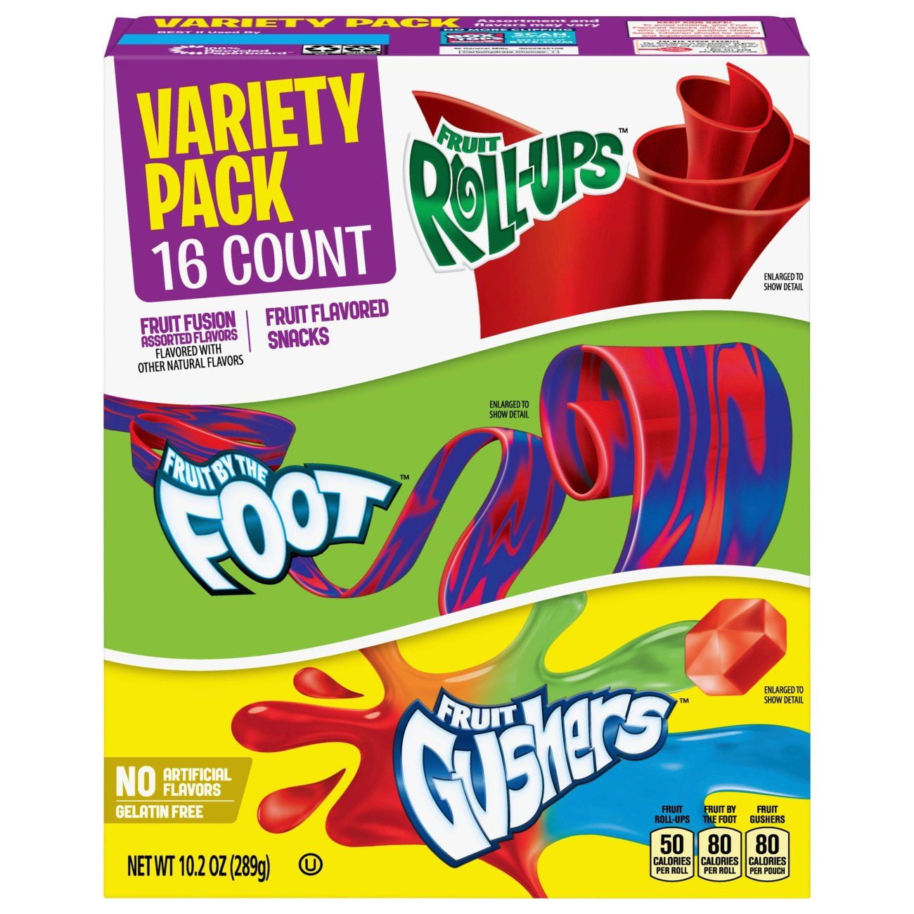 Betty Crocker Fruit Snacks Variety Pack - 16 ct- Pack of 2