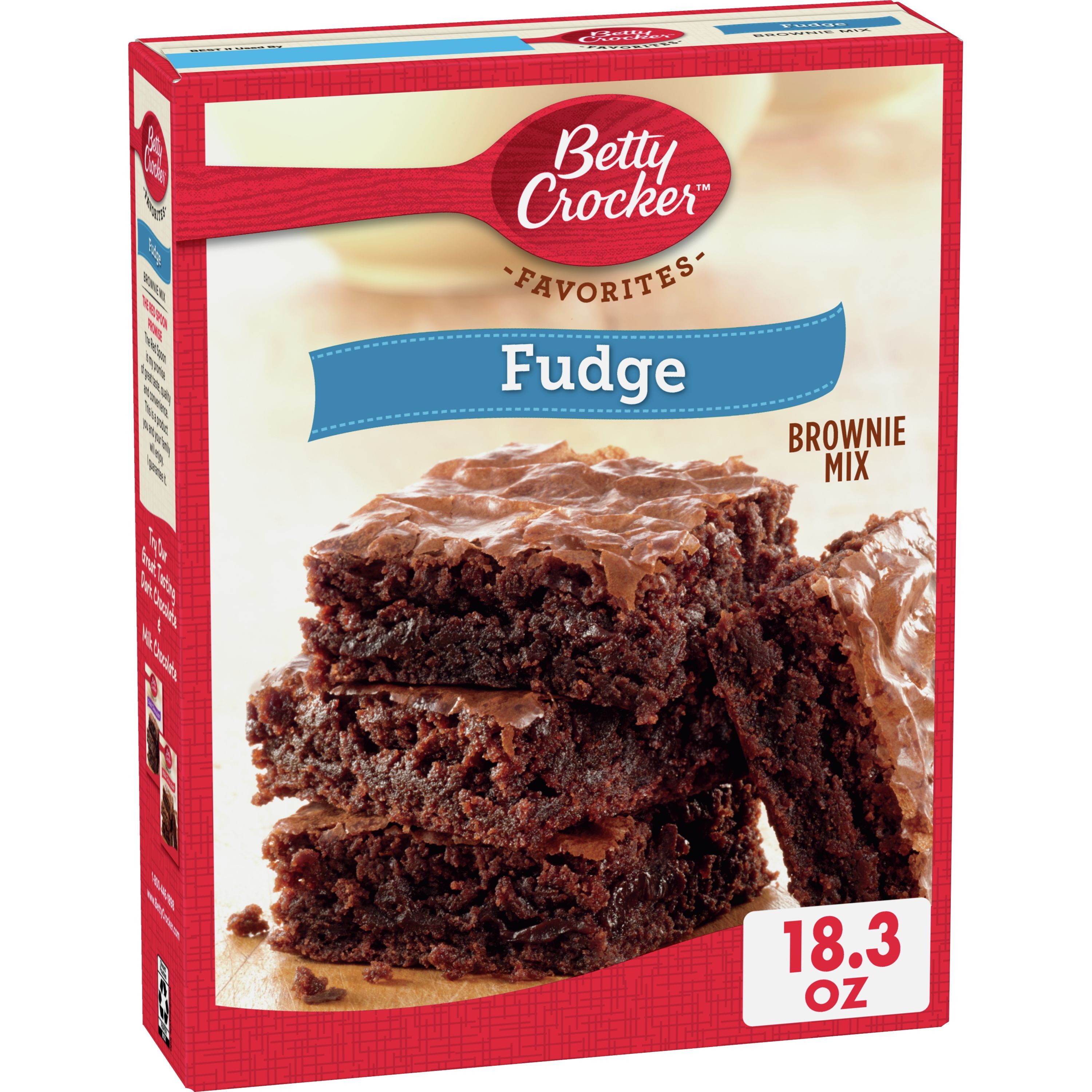 Betty Crocker Fudge Brownie Mix, Family Size, 18.3 oz - image 1 of 10
