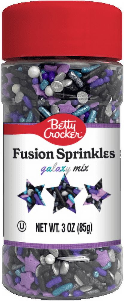 Betty Crocker Galaxy Mix Fusion Sprinkles 3 oz - Pack of 2
