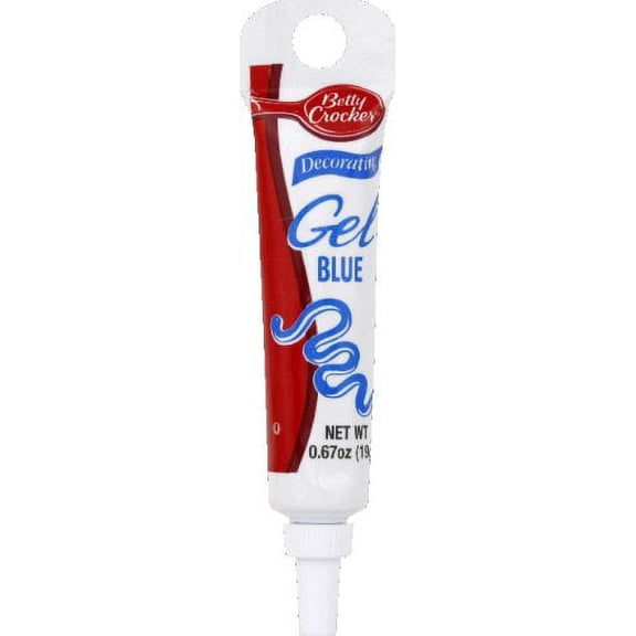 Betty Crocker Gel Icing Blue 0.67 oz (Pack of 3)