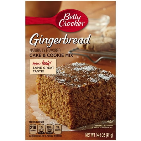 Betty Crocker Gingerbread Cake & Cookie Mix - 14.5 Oz - 2 Pk