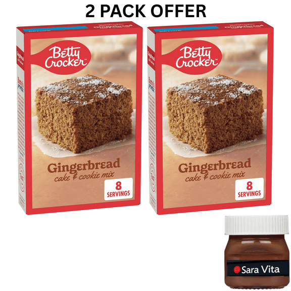 Betty Crocker Gingerbread Cake and Cookie Mix, 14.5 oz.