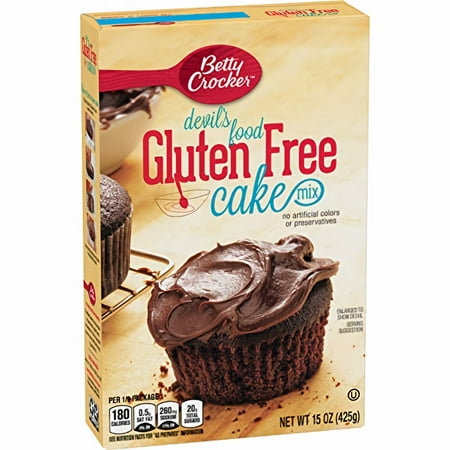 Betty Crocker Gluten Free Cake Mix Devil's Food (Pack of 10)
