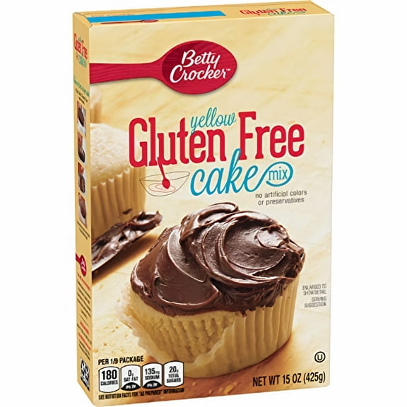 Betty Crocker ® Gluten Free Cake Mix Yellow (Pack of 72)