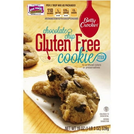 Betty Crocker Gluten Free Chocolate Chip Cookie Mix 19 oz (Pack of 10)