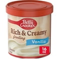 thumbnail image 1 of Betty Crocker Rich and Creamy Vanilla Frosting, Gluten Free, 16 oz, 1 of 15