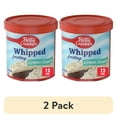 (2 pack) Betty Crocker Gluten Free Whipped Cream Cheese Frosting, 12 oz