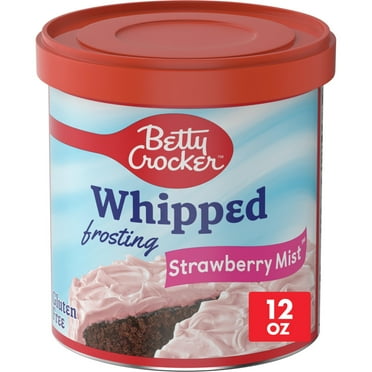 Betty Crocker Whipped Strawberry Mist Frosting, Gluten Free, 12 oz
