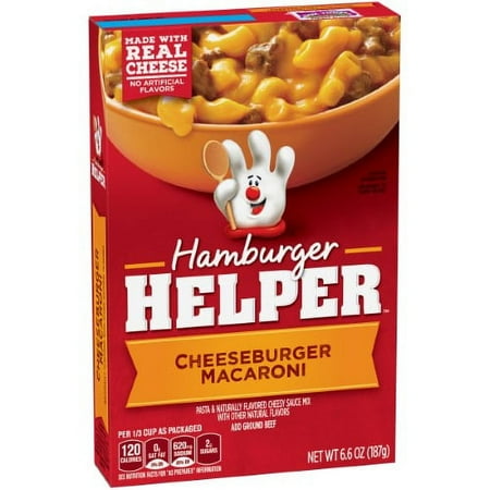 Betty Crocker Â® Hamburger Helper Cheeseburger Macaroni (Pack of 48)